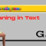 GS Meaning in Text