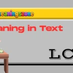 LCL Meaning in Text