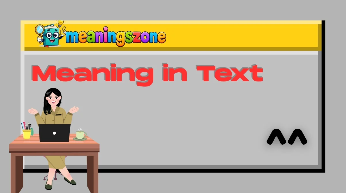 ^^ Meaning in Text