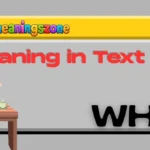 WHG Meaning in Text