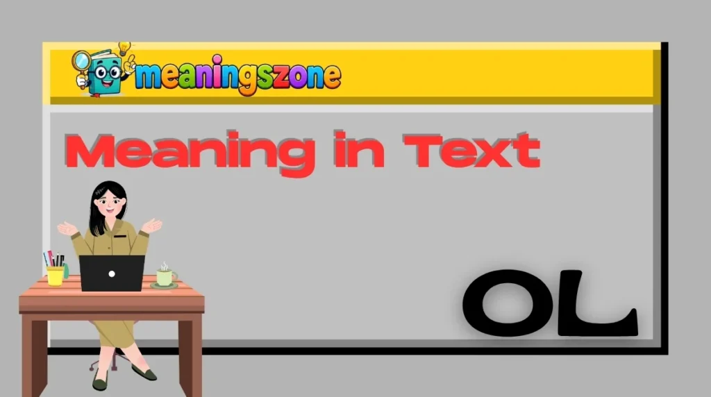 OL Meaning in Text