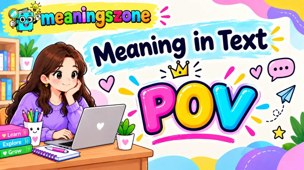 POV Meaning in Text