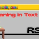 RSC Meaning in Text