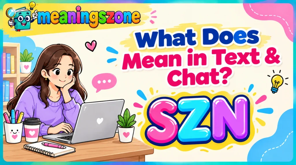 What Does SZN Mean in Text & Chat?