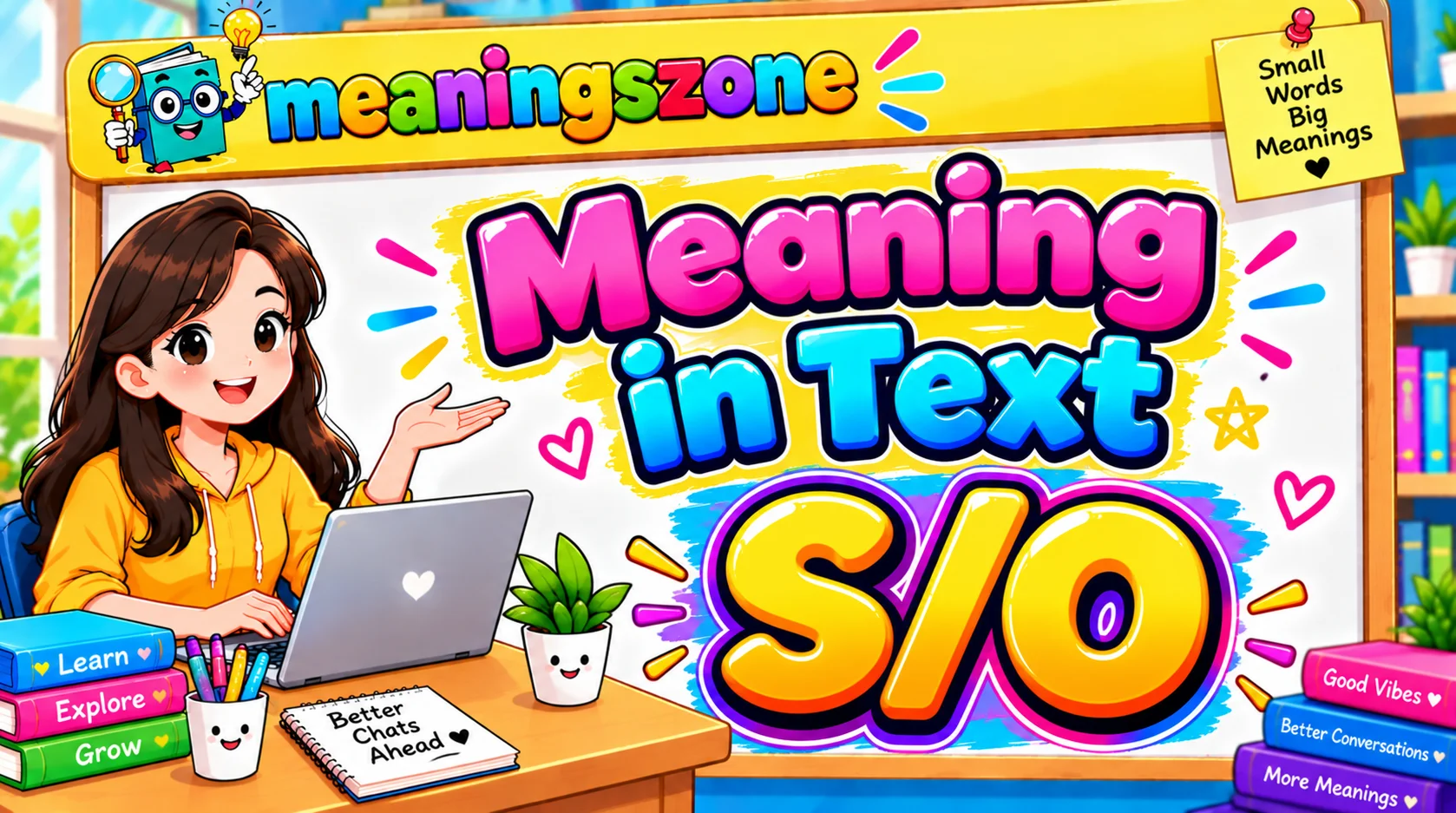 S/O Meaning in Text